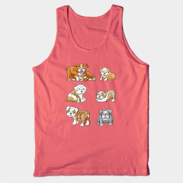 Puppies! Tank Top by royal_ten